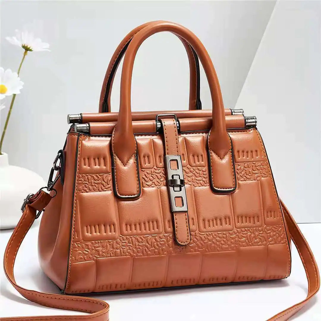 Red Leather Handbag