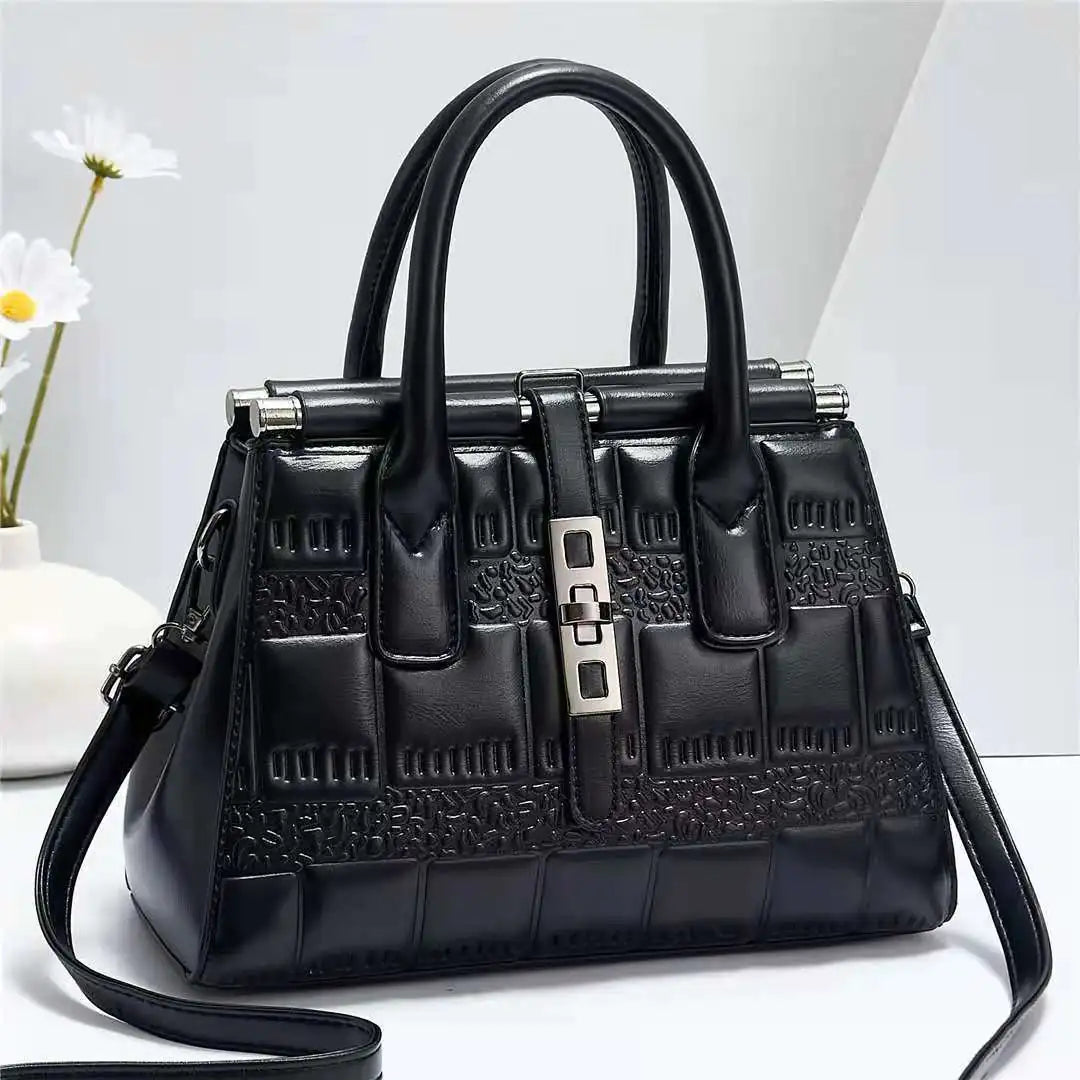 Red Leather Handbag