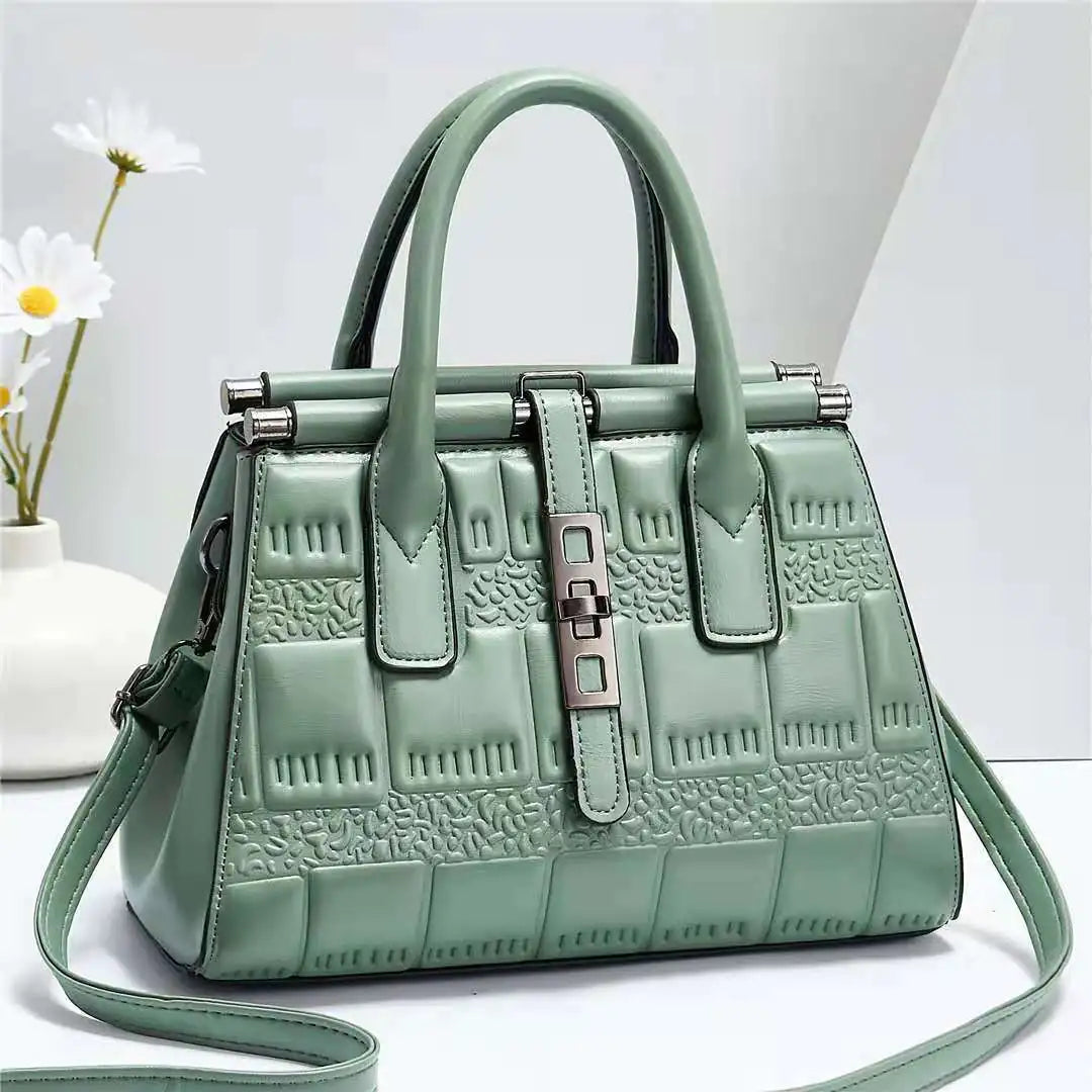 Red Leather Handbag