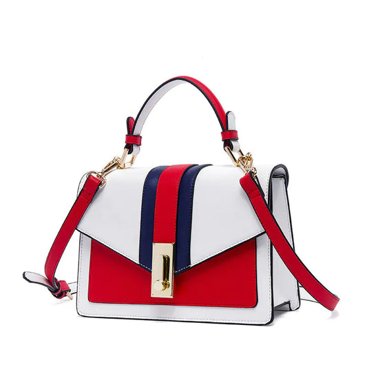 Red & Blue Handbag
