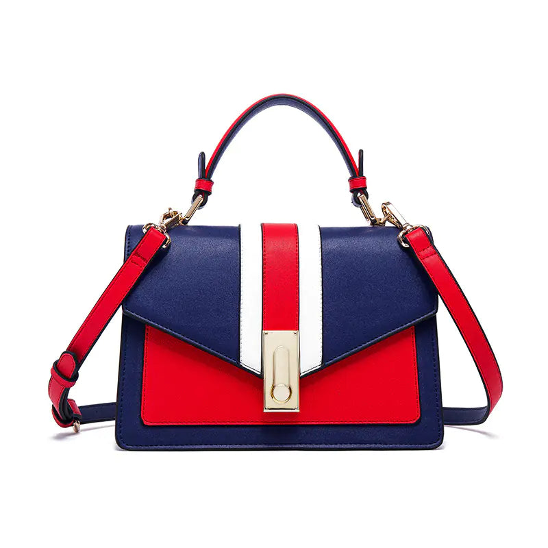 Red & Blue Handbag